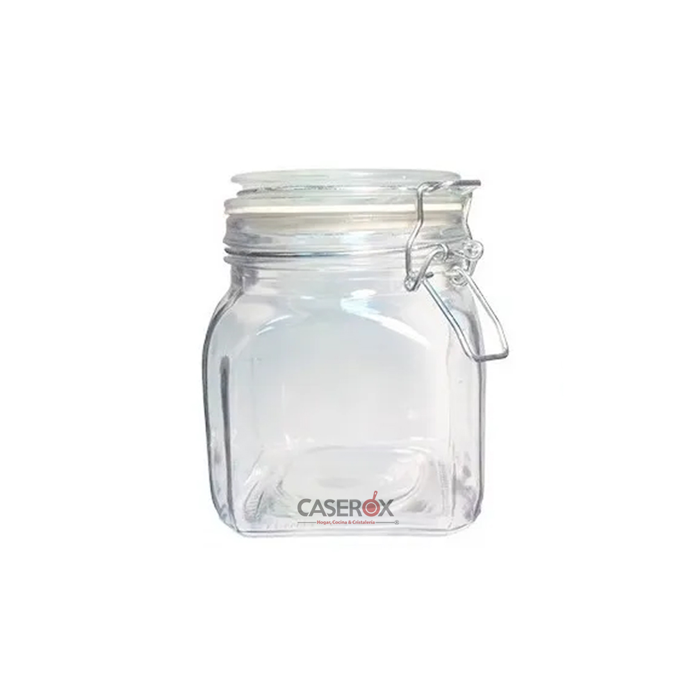 Hermetico de cristal cuadrado - CASEROX