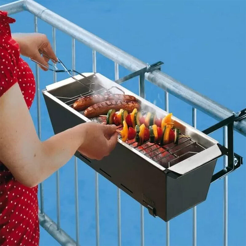 Asador Parrilla BBQ para Balcon - CASEROX - Image 2