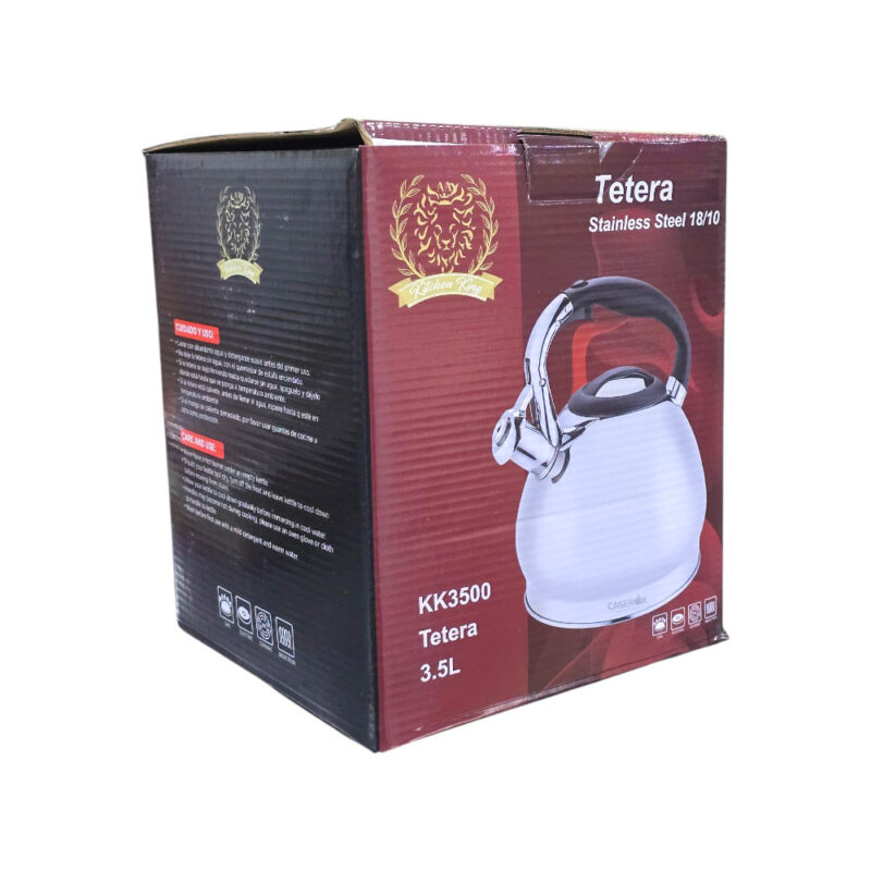 Tetera Acero Inoxidable 18/10 3.5 L - Kitchen King - Image 3