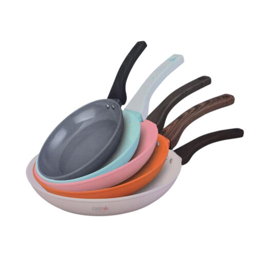 Set 5 Sartenes Aluminio c/Antiadherente Ceramica FRANCIA - ALFA