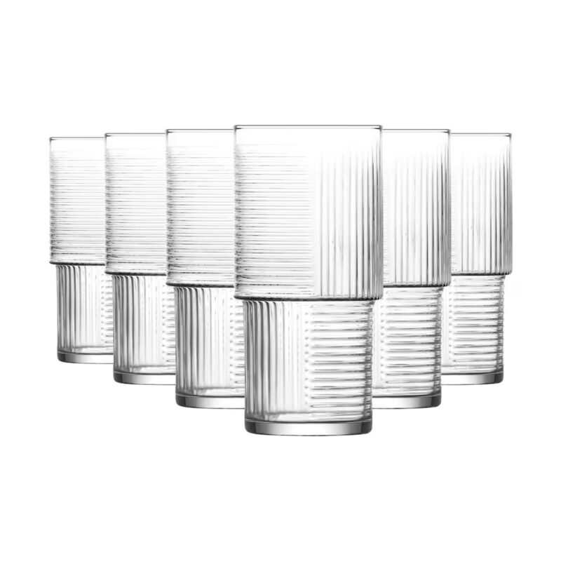 Set 6 Vasos de Vidrio High Ball 515ml Helen - LAV - Image 3