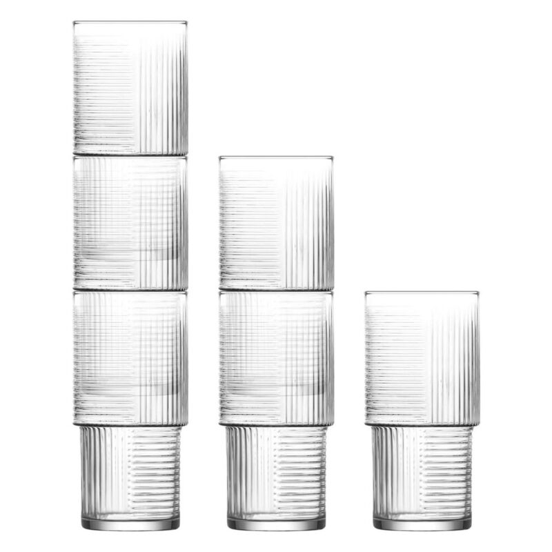 Set 6 Vasos de Vidrio High Ball 515ml Helen - LAV - Image 4