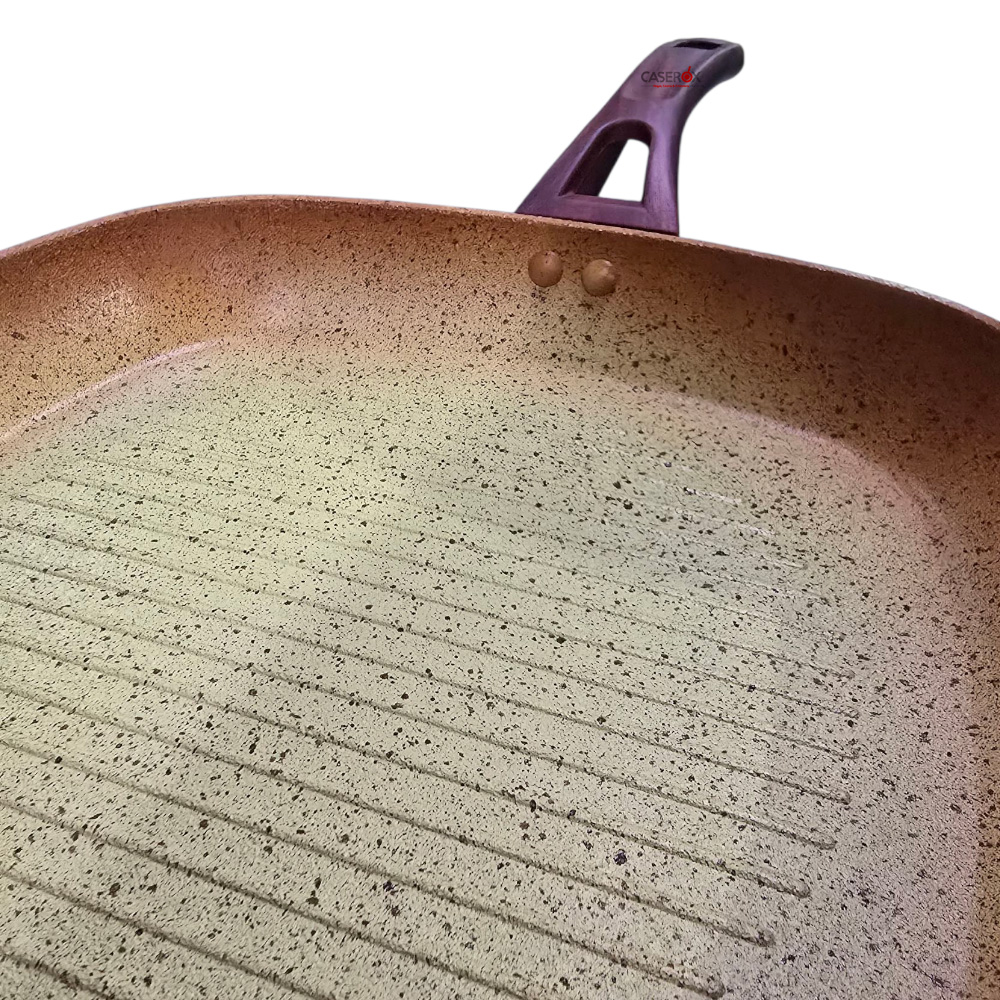 Bateria Aluminio c/Antiadherente Ceramica 6pzas TERRACOTA - KITCHEN KING - Image 5