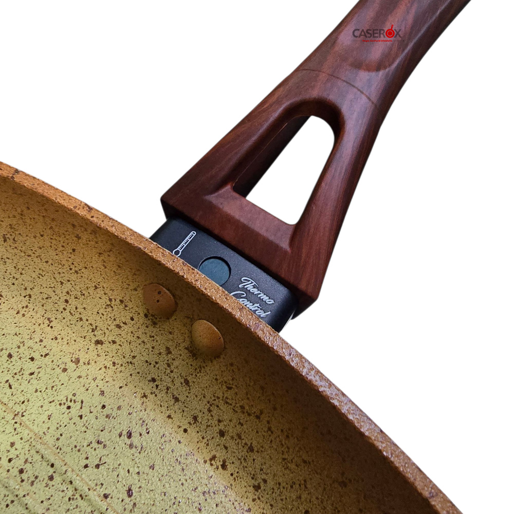 Bateria Aluminio c/Antiadherente Ceramica 6pzas TERRACOTA - KITCHEN KING - Image 6