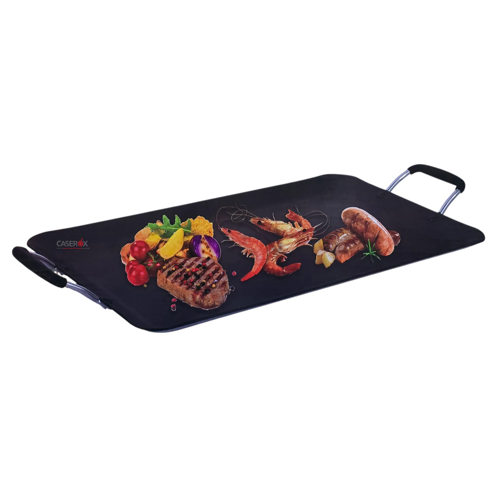 Comal Doble c/antiadherente Negro 48x29cm - ALFA - Image 3