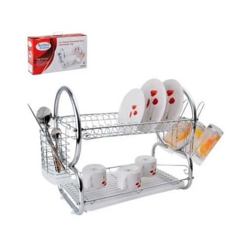 Escurridor Cromado 2 Niveles 16" AI13659 - ALPINE CUISINE