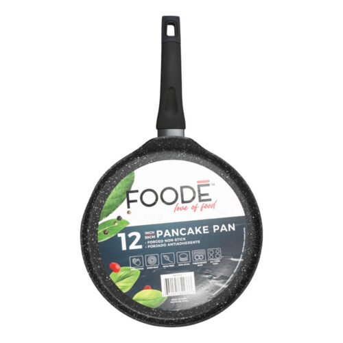 Comal redondo aluminio c/antiadherente 30cm azul- FOODE