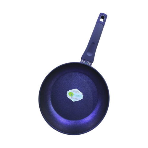 Sarten c/Antiadherente e Indicador de Temperatura 24cm Morado - FOODE